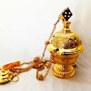 Thurible Brass Gold Plated Design